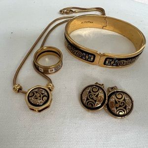 Michaela Frey 24ct Gold Plated Hommage à Gustav Klimt Set